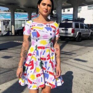 Nooworks A-OK Cha Cha Skater Dress XXXL